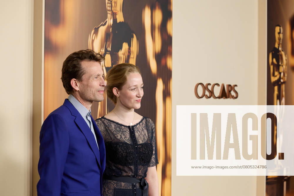 97th Oscars Nominees dinner Trent and Victoria Warmerdam at the 97th Oscars Nominees dinner at the Academy Museum of Motion Pictures on Tuesday, February 25, 2025., Credit:Trae Patton The Academy Avalon United States of America, CA, Los Angeles, Academy Museum of Motion Pictures
