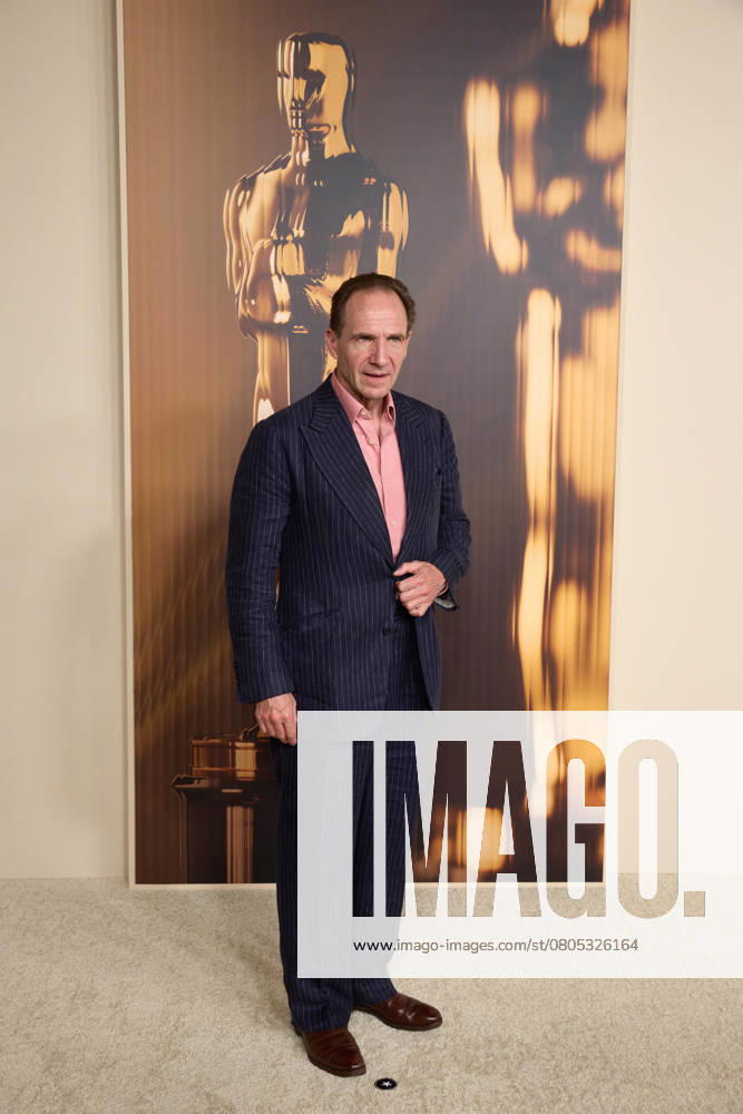 97th Oscars Nominees dinner Ralph Fiennes at the 97th Oscars Nominees dinner at the Academy Museum of Motion Pictures on Tuesday, February 25, 2025., Credit:Trae Patton The Academy Avalon United States of America, CA, Los Angeles, Academy Museum of Motion Pictures