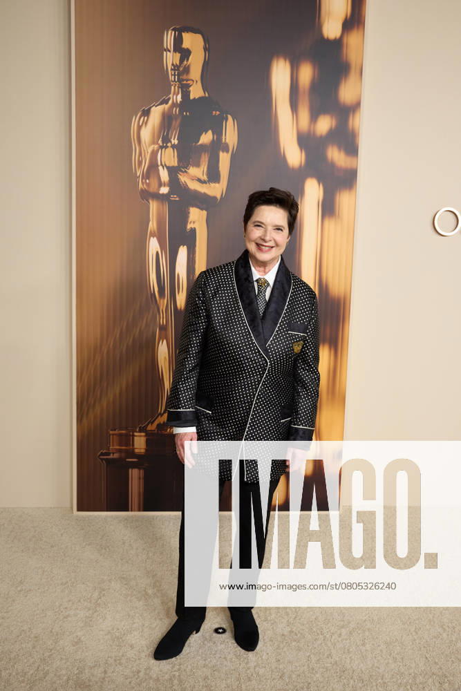 97th Oscars Nominees dinner Isabella Rossellini at the 97th Oscars Nominees dinner at the Academy Museum of Motion Pictures on Tuesday, February 25, 2025., Credit:Trae Patton The Academy Avalon United States of America, CA, Los Angeles, Academy Museum of Motion Pictures