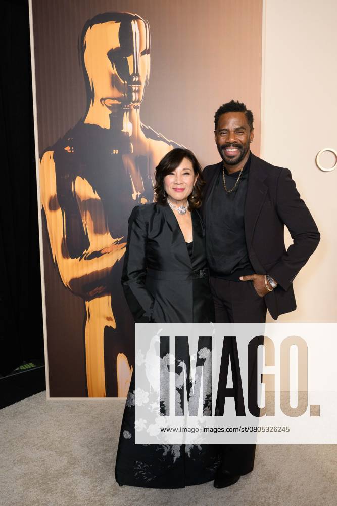 97th Oscars Nominees dinner Academy President Janet Yang and Colman Domingo at the 97th Oscars Nominees dinner at the Academy Museum of Motion Pictures on Tuesday, February 25, 2025., Credit:Trae Patton The Academy Avalon United States of America, CA, Los Angeles, Academy Museum of Motion Pictures