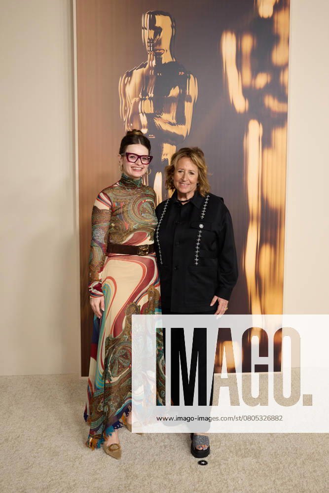 97th Oscars Nominees dinner Janique L. Robillard and Kim A. Snyder at the 97th Oscars Nominees dinner at the Academy Museum of Motion Pictures on Tuesday, February 25, 2025., Credit:Trae Patton The Academy Avalon United States of America, CA, Los Angeles, Academy Museum of Motion Pictures