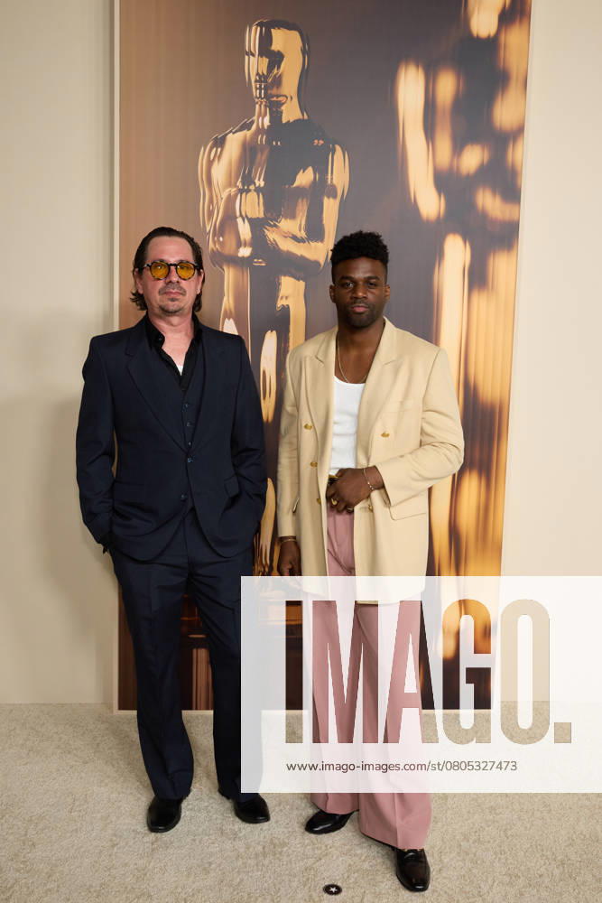 97th Oscars Nominees dinner Adrian Quesada and Abraham Alexander at the 97th Oscars Nominees dinner at the Academy Museum of Motion Pictures on Tuesday, February 25, 2025., Credit:Trae Patton The Academy Avalon United States of America, CA, Los Angeles, Academy Museum of Motion Pictures