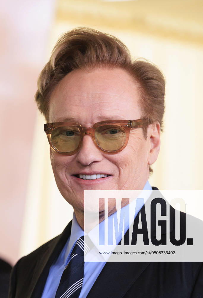 Conan Oâ€⠢Brien during the red carpet roll out in preparation for the 97th Academy Awards at the Dolby Theater in Hollywood, California on February 26, 2025. The Academy Awards Ceremony will take place on Sunday March 2, 2025. ARIANA RUIZ BNS PI Hollywood USA - ZUMAp124 20250226_zaa_p124_009