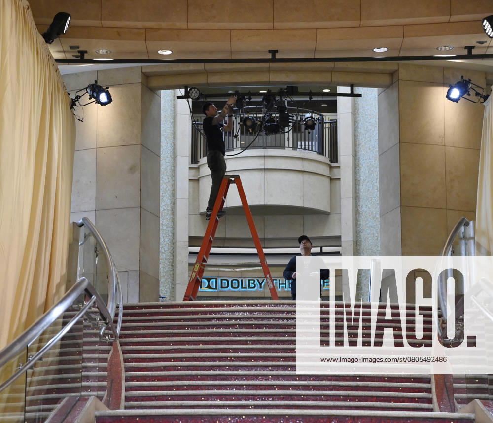Preparations for the 97th Academy Awards are underway in the Hollywood section of Los Angeles on Wednesday, February 26, 2025. Oscar winners will be announced during an ABC live telecast on March 2. LAP2025022703 JIMxRUYMEN