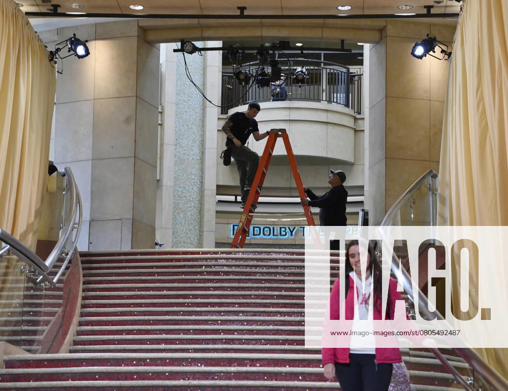 Preparations for the 97th Academy Awards are underway in the Hollywood section of Los Angeles on Wednesday, February 26, 2025. Oscar winners will be announced during an ABC live telecast on March 2. LAP2025022704 JIMxRUYMEN