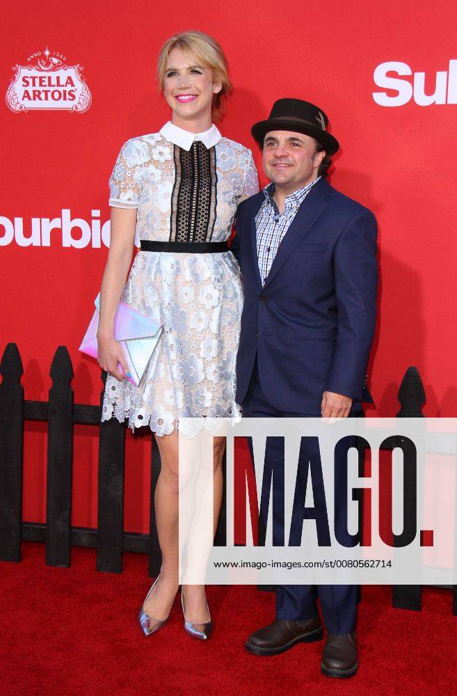 Premiere du film Suburbicon a Los Angeles. 22 October 2017 - Los Angeles, California - Sarah Randall Hunt and Michael D. Cohen. Suburbicon Premiere held at the Regency Village Theatre in Los Angeles. Photo Credit: AdMedia 221694 AdMedia Starface 2017-10-22 CA Los Angeles Etats-Unis