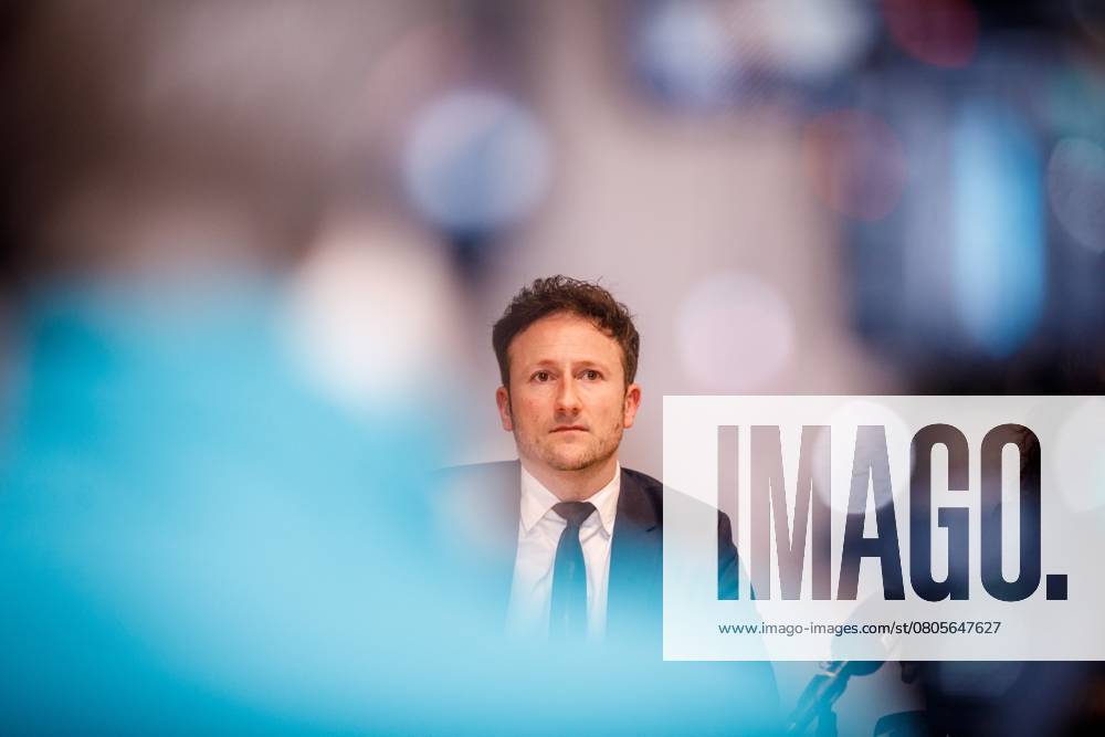 Brussels King s Prosecutor Julien Moinil pictured during a press conference regarding the arrest of French-Italian criminal Antonio Ferrara, Friday 28 February 2025, at the Belgian federal police headquarters, in Brussels. Ferrara was arrested Yesteday with seven others in Eupen during a joint operation executed by French and Belgian police. The group allegedly planned a robbery on a secured cash depot in Germany. Ferrara is known as the escape king for having escaped from prison twice. HATIMxKAGHAT 113652245