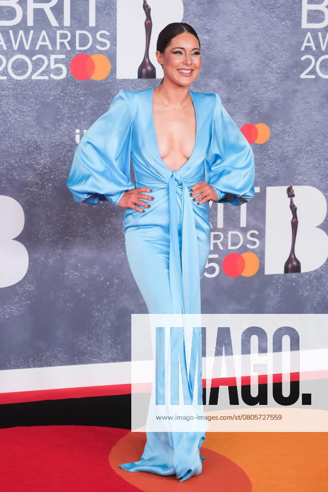 The BRIT Awards, 2025 Red Carpet Arrivals on Saturday 1 March 2025 Louise Thompson seen at the The BRIT Awards, 2025 Red Carpet Arrivals on Saturday 1 March 2025 at Intercontinental Hotel O2, London. . Picture, Credit:Julie Edwards Avalon UK, Greenwich, London, Intercontinental Hotel O2