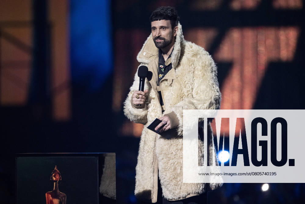 Sergio Lorenzo Serge Pizzorno of Kasabian presenting an award at the 2025 BRIT awards ceremony, O2 Arena, London, on 1 March 2025 Sergio Lorenzo Serge Pizzorno of Kasabian presenting an award at the 2025 BRIT awards ceremony, O2 Arena, London, on 1 March 2025, Credit:Dafydd Owen Avalon The O2, Greater London, London