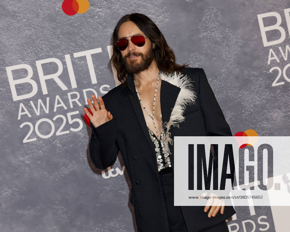 Jared Leto attends The BRIT Awards 2025 at The O2 in Greenwich, London, United Kingdom. London United Kingdom - ZUMAs197 20250301_aaa_s197_468