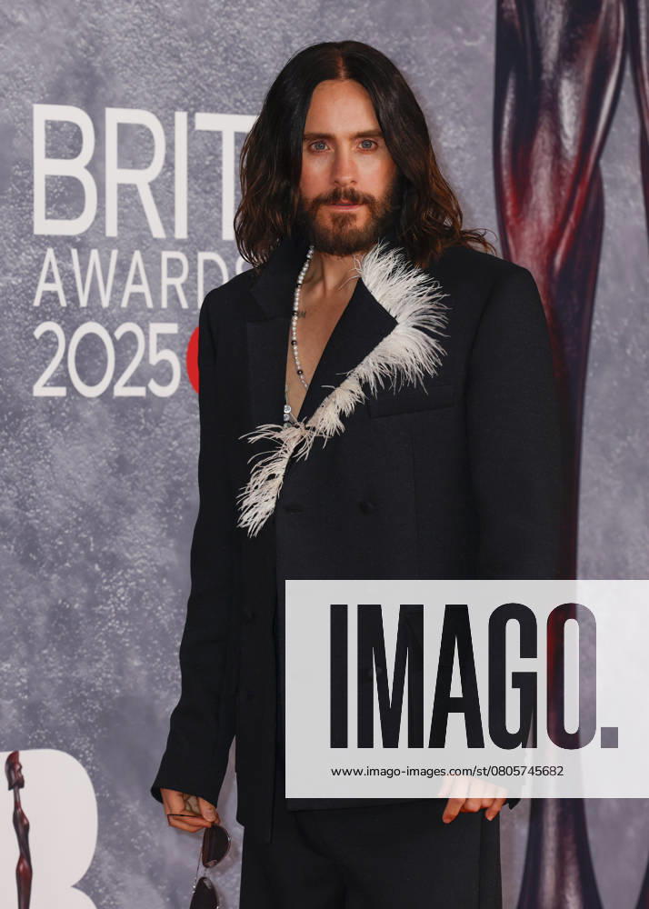 Jared Leto attends The BRIT Awards 2025 at The O2 in Greenwich, London, United Kingdom. London United Kingdom - ZUMAs197 20250301_aaa_s197_469