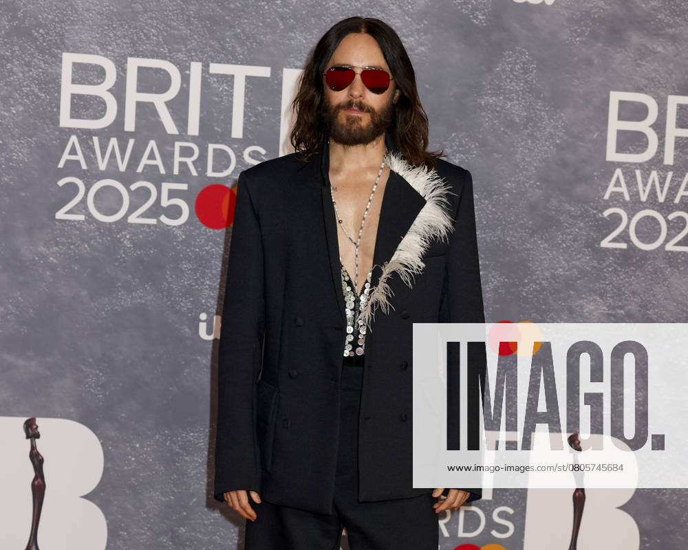 Jared Leto attends The BRIT Awards 2025 at The O2 in Greenwich, London, United Kingdom. London United Kingdom - ZUMAs197 20250301_aaa_s197_471