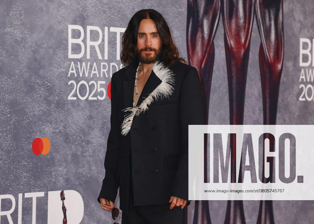 Jared Leto attends The BRIT Awards 2025 at The O2 in Greenwich, London, United Kingdom. London United Kingdom - ZUMAs197 20250301_aaa_s197_472
