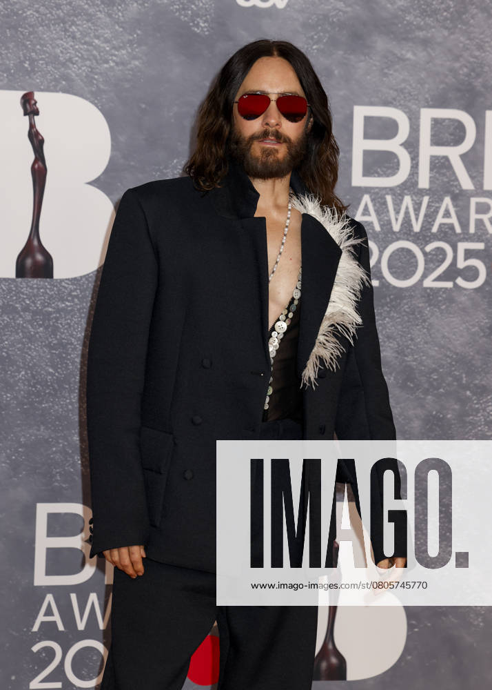 Jared Leto attends The BRIT Awards 2025 at The O2 in Greenwich, London, United Kingdom. London United Kingdom - ZUMAs197 20250301_aaa_s197_473