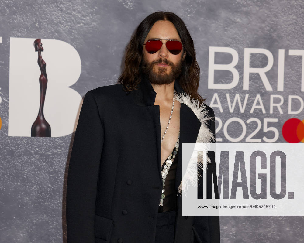 Jared Leto attends The BRIT Awards 2025 at The O2 in Greenwich, London, United Kingdom. London United Kingdom - ZUMAs197 20250301_aaa_s197_474