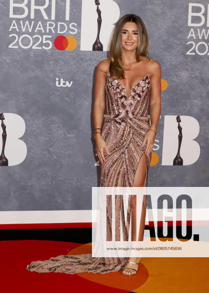 Dani Dyer attends The BRIT Awards 2025 at The O2 in Greenwich, London, United Kingdom. London United Kingdom - ZUMAs197 20250301_aaa_s197_481