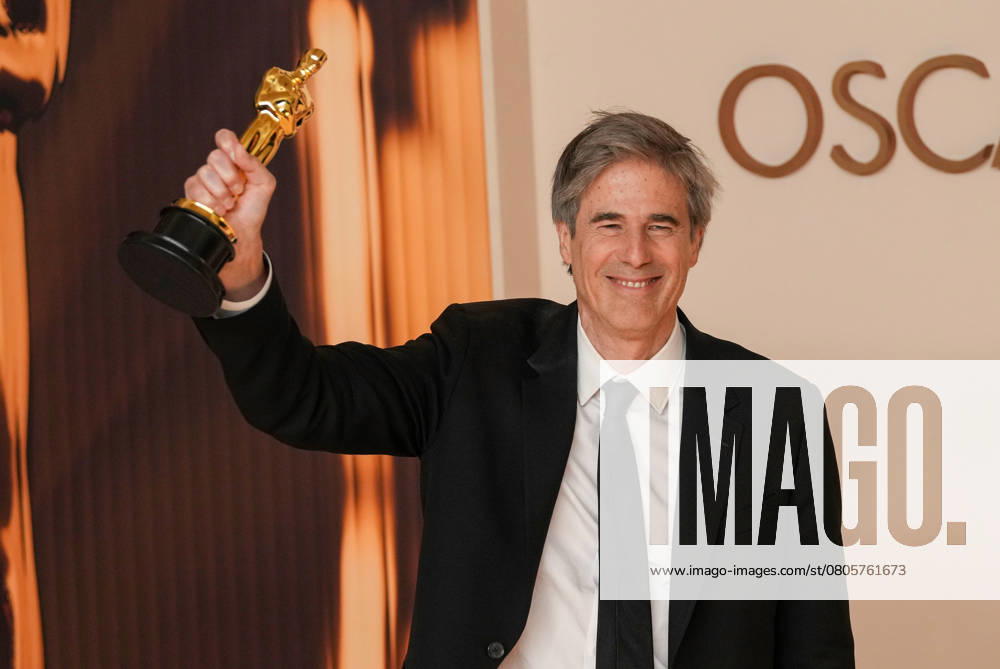 Walter Salles, the director of I m Still Here celebrates backstage after winning the Oscar for best international feature film during the 97th Academy Awards in the Hollywood section of Los Angeles on Sunday, March 2, 2025. LAP20250302149 PATxBENIC