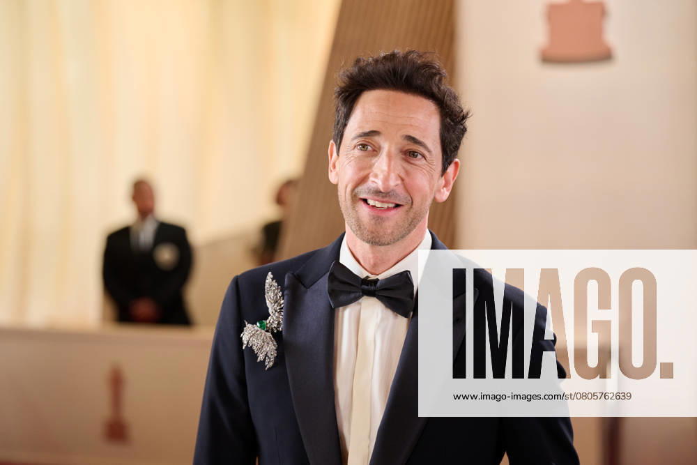 Entertainment Themen der Woche KW09 97th Oscars, Academy Awards Adrien Brody arrives on the red carpet of the 97th Oscars® at the Dolby® Theatre at Ovation Hollywood on Sunday, March 2, 2025., Credit:Avalon.red Avalon