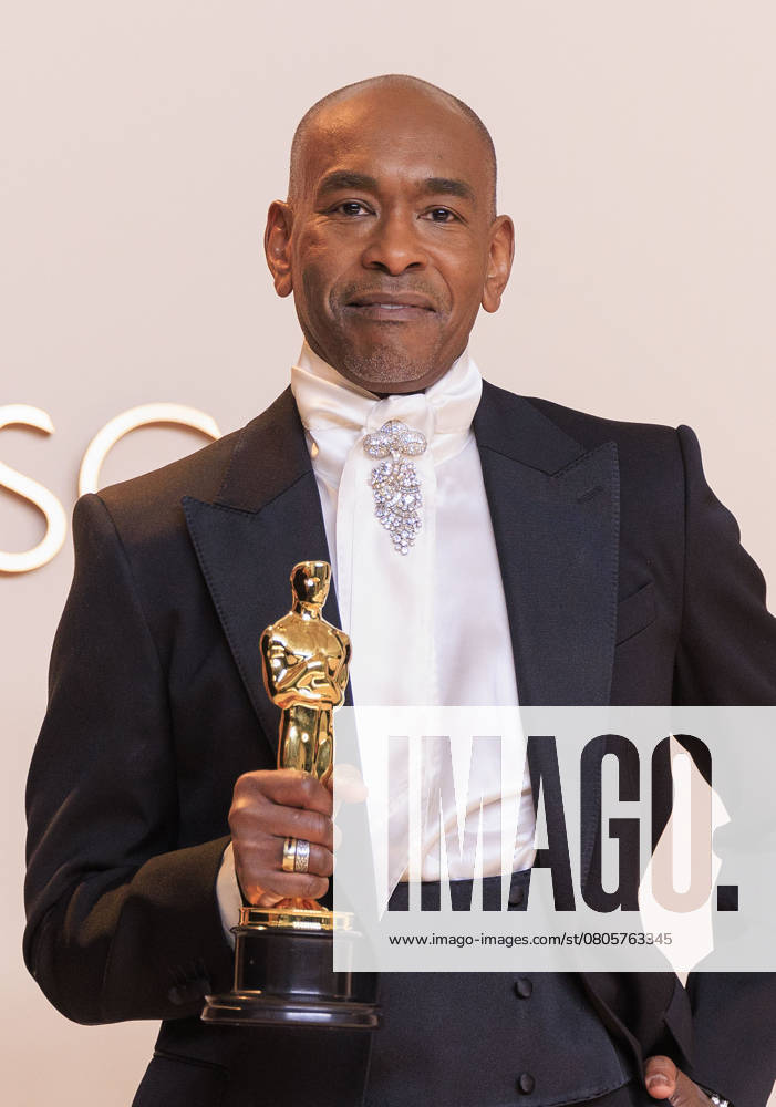 Paul Tazewell, winner of the Best Costume Design award for Ã¢â‚¬oeWickedÃ¢â‚¬Â, poses in the press room of the 97th Annual Academy Awards on Sunday March 2, 2025 at the Dolby Theater in Hollywood, California. BURT HARRIS BNS PI Hollywood USA - ZUMAp124 20250302_zaa_p124_335