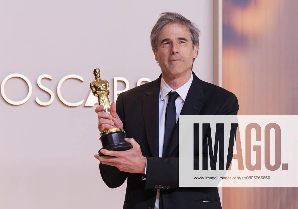 Walter Salles, winner of the Best International Feature Film for â€oeI m Still Hereâ€Â, poses in the press room of the 97th Annual Academy Awards on Sunday March 2, 2025 at the Dolby Theater in Hollywood, California. BURT HARRIS BNS PI Hollywood USA - ZUMAp124 20250302_zaa_p124_430