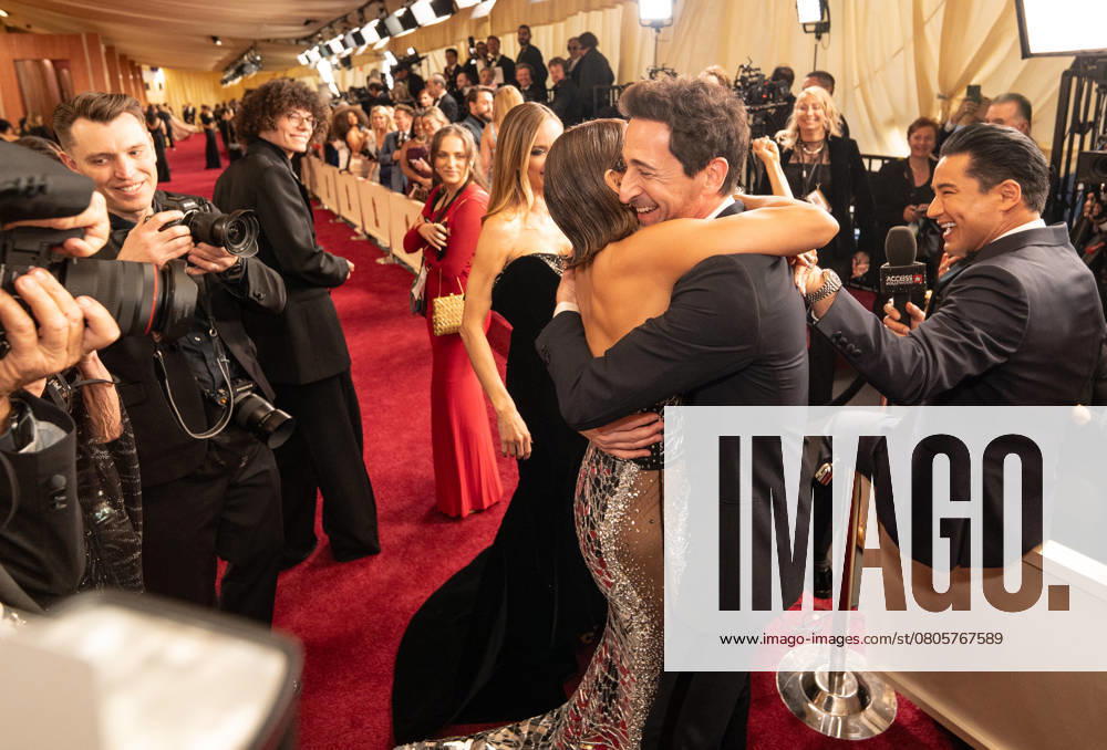 97th Oscars, Academy Awards Adrien Brody arrives on the red carpet of the 97th Oscars® at the Dolby® Theatre at Ovation Hollywood on Sunday, March 2, 2025., Credit:Avalon.red Avalon