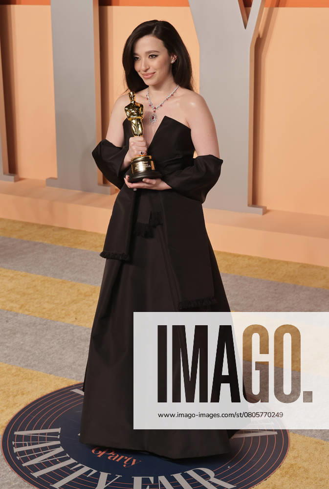 2025 Vanity Fair Oscar Party - Arrivals Mikey Madison, winner of the Best Actress in a Leading Role for Anora attends the 2025 Vanity Fair Oscar Party at Wallis Annenberg Center for the Performing Arts on March 02, 2025 in Beverly Hills, California. Beverly Hills Wallis Annenberg Center for the CA USA