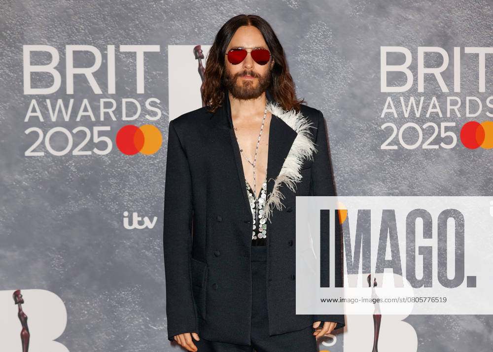 Jared Leto attends The BRIT Awards 2025 held at The O2 Arena, London. London United Kingdom - ZUMAs197 20250301_aaa_s197_1389