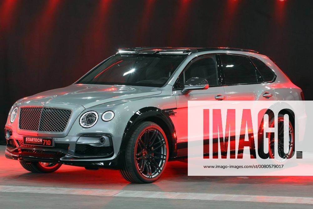 Germany: Essen motor show preview photocall Bentley Bentayga on display at the Essen Motor Show Preview photocall on Oktober 23, 2017 at the fair grounds in Essen, Germany. The motor show presents motorcycles, cars and tuning parts from over 500 exhibiting companies from different countries. Essen Motor Show takes place from December 1 until December 10, 2017. Essen Germany MaikxBoenisch