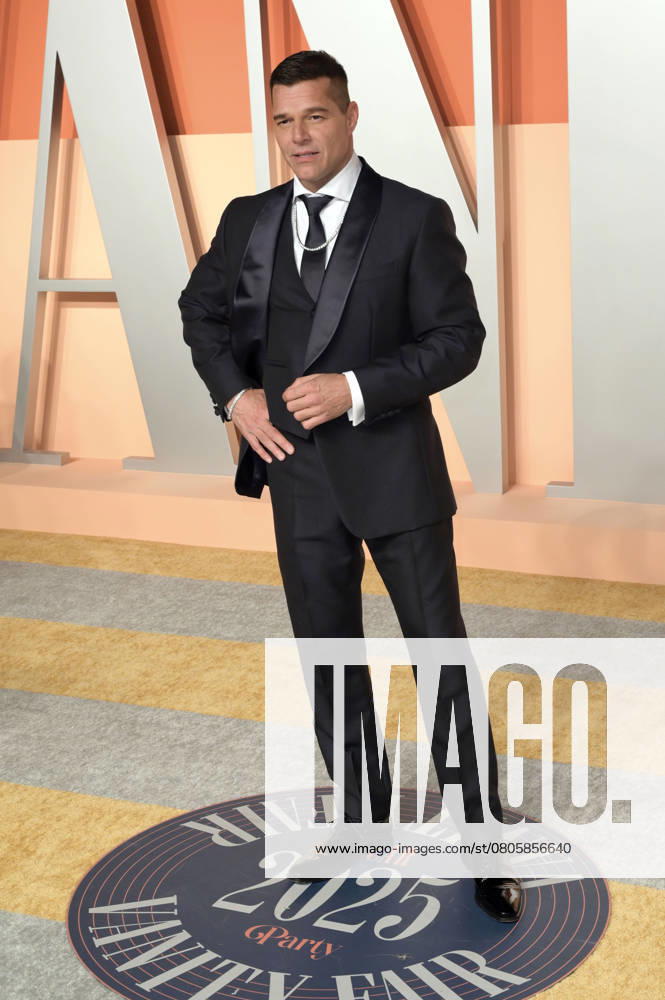 Ricky Martin at the Vanity Fair Oscar Party 2025 on the occasion of the 97th Academy Awards at the Wallis Annenberg Center for the Performing Arts Beverly Hills, 02 03 2025 Foto:xJ.xFuturexImagex vanity_5653