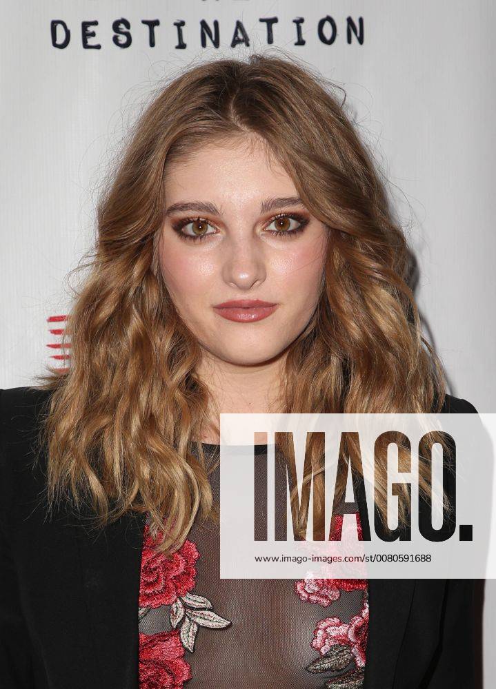 SANTA MONICA CA OCTOBER 24 Willow Shields at Premiere Of The Journey Is The Destination At The Laemmle Monica Film Center in Santa Monica California on October 24 2017