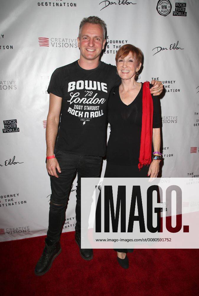SANTA MONICA CA OCTOBER 24 Joe Sumner Kathy Eldon at Premiere Of The Journey Is The Destination At The Laemmle Monica Film Center in Santa Monica California on October 24 2017