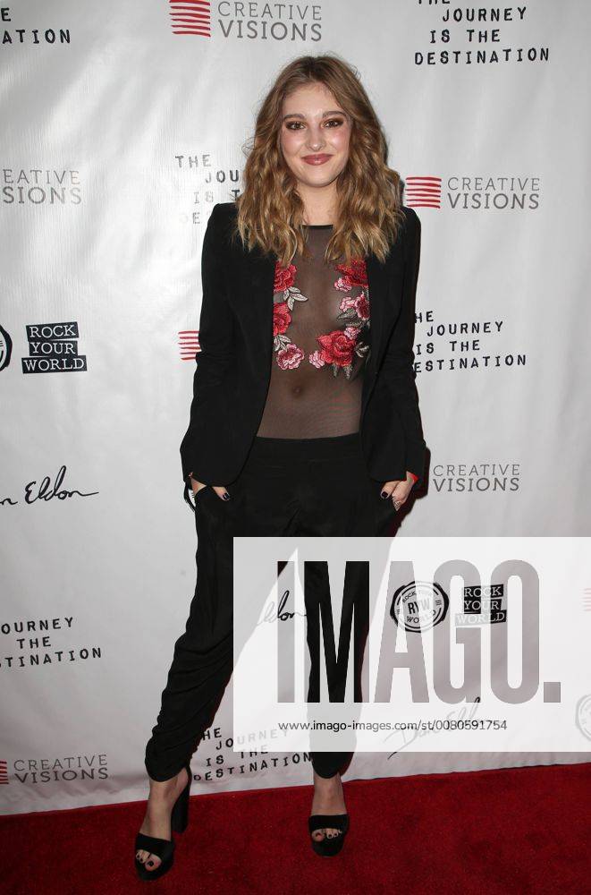 SANTA MONICA CA OCTOBER 24 Willow Shields at Premiere Of The Journey Is The Destination At The Laemmle Monica Film Center in Santa Monica California on October 24 2017