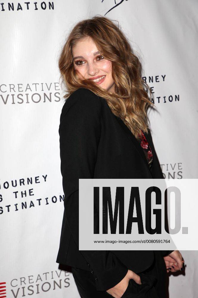 SANTA MONICA CA OCTOBER 24 Willow Shields at Premiere Of The Journey Is The Destination At The Laemmle Monica Film Center in Santa Monica California on October 24 2017