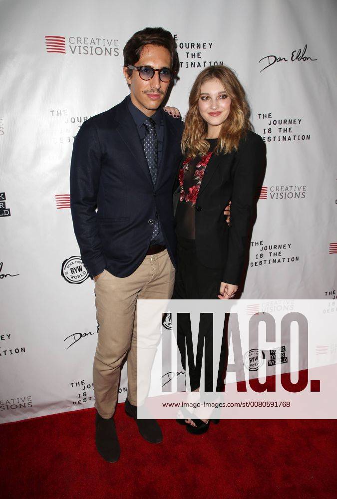 SANTA MONICA CA OCTOBER 24 Nicola Tombacco Willow Shields at Premiere Of The Journey Is The Destination At The Laemmle Monica Film Center in Santa Monica California on October 24 2017
