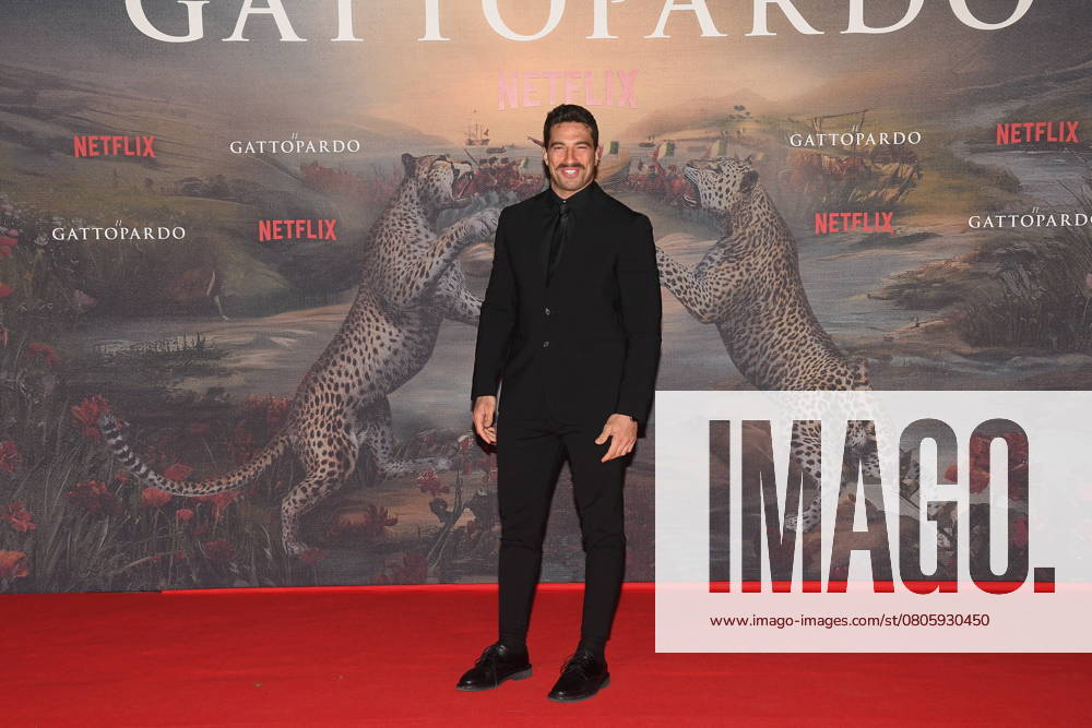 Rome, Teatro Dell Opera Premiere of the Netflix series The Leopard , In the photo: Alvise Rigo