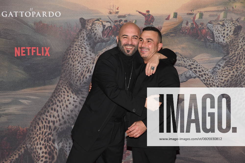 Rome, Teatro Dell Opera Premiere of the Netflix series The Leopard , In the photo: Giuliano Sangiorgi Francesco Di Leva