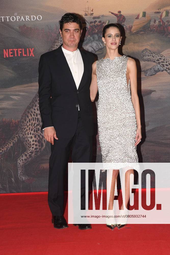Rome, Teatro Dell Opera Premiere of the Netflix series The Leopard , In the photo: Benedetta Porcaroli Riccardo Scamarcio
