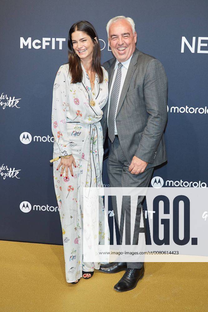 Shermine Shahrivar and Hans Reiner Schroeder BMW award Ceremony the McFit New Body Award in Berlin at 26 10 2017 McFit New Body Award