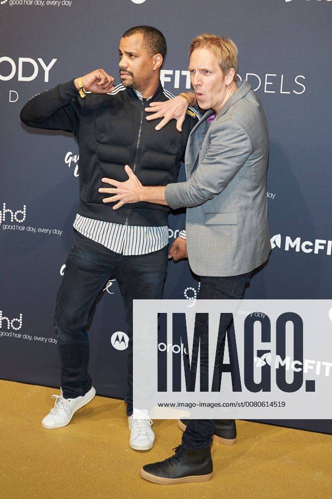 Patrice and Jan Cock award Ceremony the McFit New Body Award in Berlin at 26 10 2017 McFit New Body Award