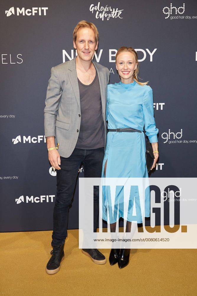 Jan Cock with Girlfriend Constanze award Ceremony the McFit New Body Award in Berlin at 26 10 2017 McFit New Body Award