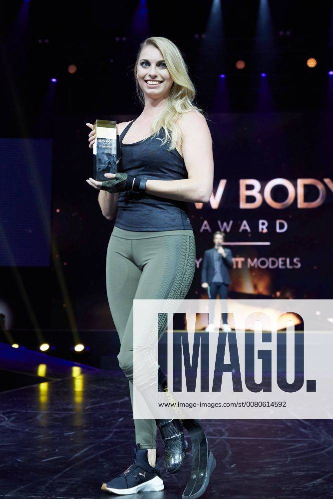 Best Story Award Winner Christina award Ceremony the McFit New Body Award in Berlin at 26 10 2017 McFit New Body Award