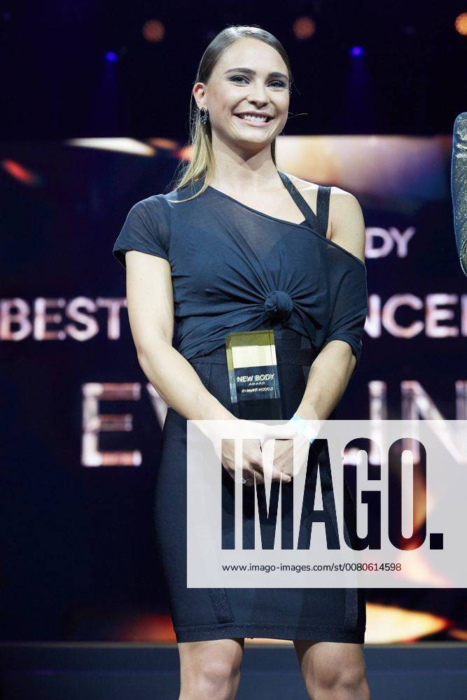 Best Influencer Award Winner Evelina award Ceremony the McFit New Body Award in Berlin at 26 10 2017 McFit New Body Award