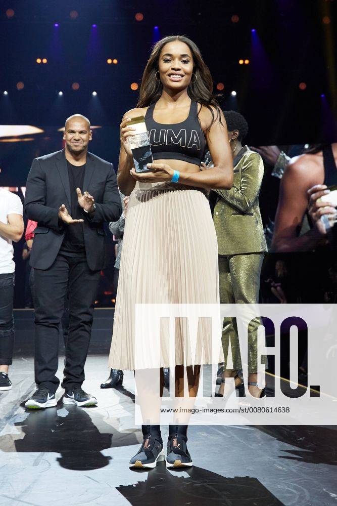 New Body Award Woman Winner Natalie award Ceremony the McFit New Body Award in Berlin at 26 10 2017 McFit New Body Award