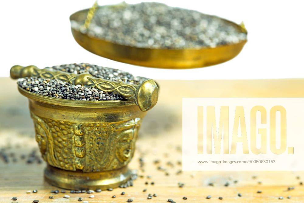 Chia Seeds ON a Balance 1093506848