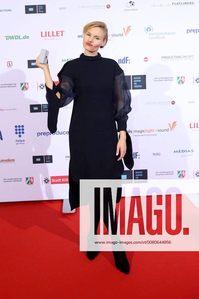 Rosalie Thomass at the German Academy for Television award Ceremony and Award at 28 10 2017 in Cologne German Academy for Television award Ceremony Award in Cologne 2017