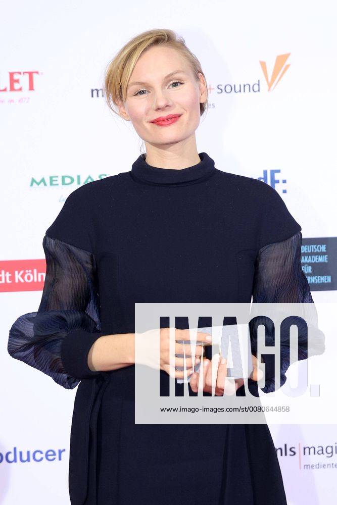 Rosalie Thomass at the German Academy for Television award Ceremony and Award at 28 10 2017 in Cologne German Academy for Television award Ceremony Award in Cologne 2017