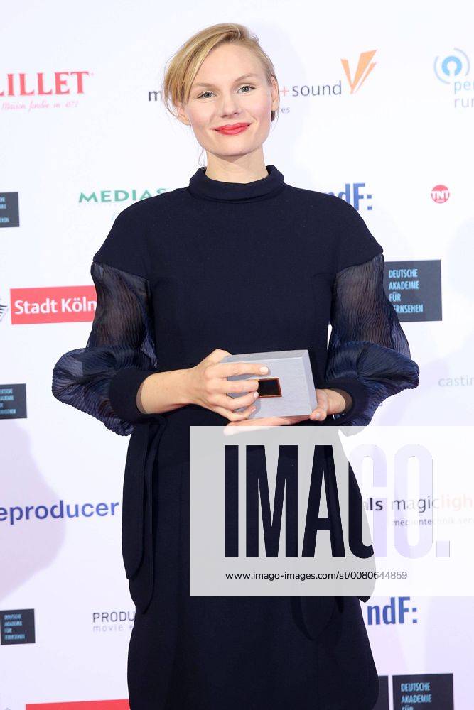 Rosalie Thomass at the German Academy for Television award Ceremony and Award at 28 10 2017 in Cologne German Academy for Television award Ceremony Award in Cologne 2017