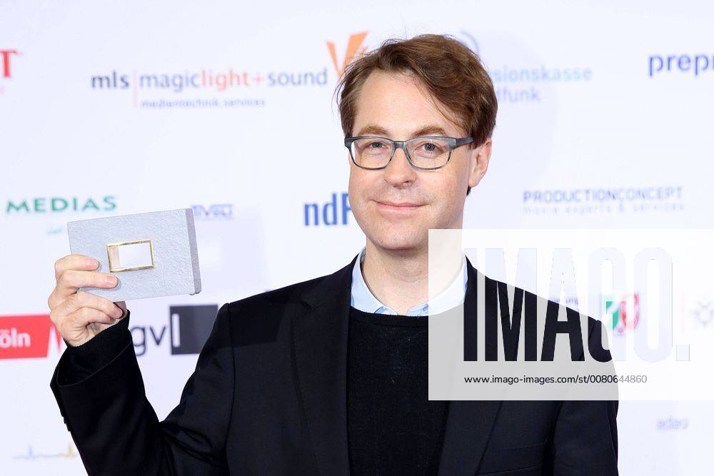Prize winners Christoph menardi at the German Academy for Television award Ceremony and Award at 28 10 2017 in Cologne German Academy for Television award Ceremony Award in Cologne 2017