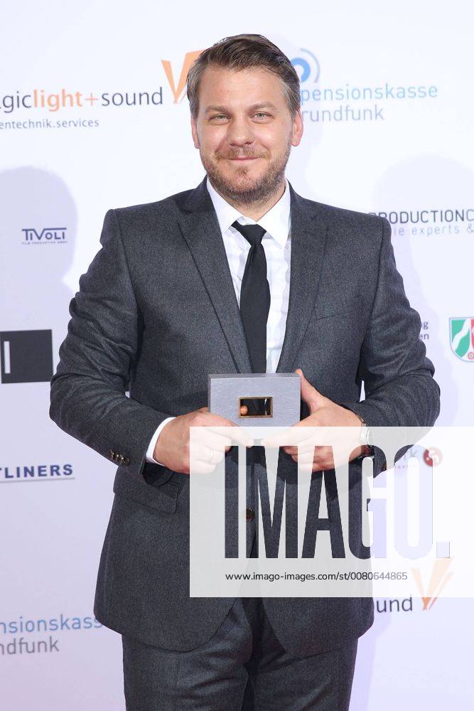 Prize winners Marvin Kren at the German Academy for Television award Ceremony and Award at 28 10 2017 in Cologne German Academy for Television award Ceremony Award in Cologne 2017