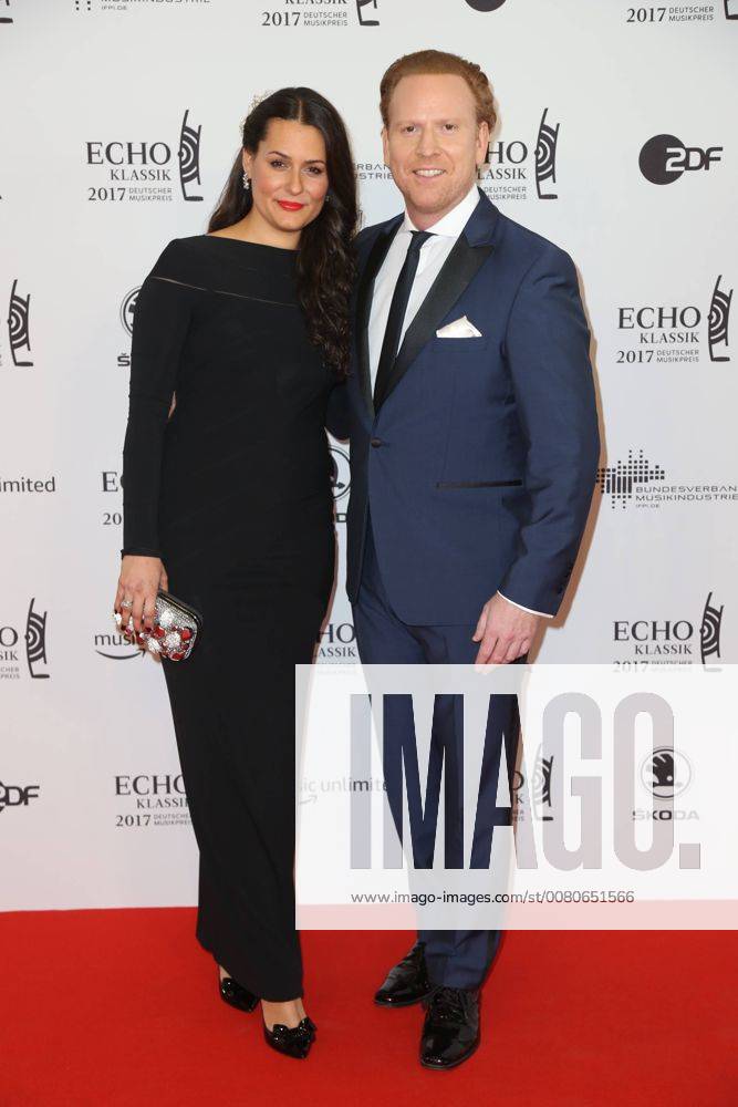Hamburg Daniel Hope with Silvana Echo Classical 2017 award Ceremony in the Elbphilharmonie in Hamburg at 29 10 2017